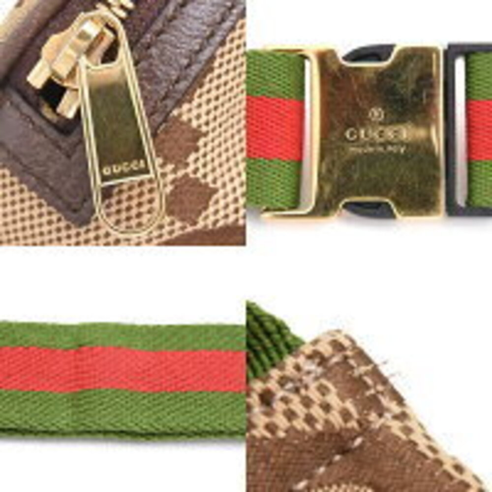Gucci Jumbo GG Body Bum Crossbody Belt Bag Belt Canvas Brown - Picture 3 of 10